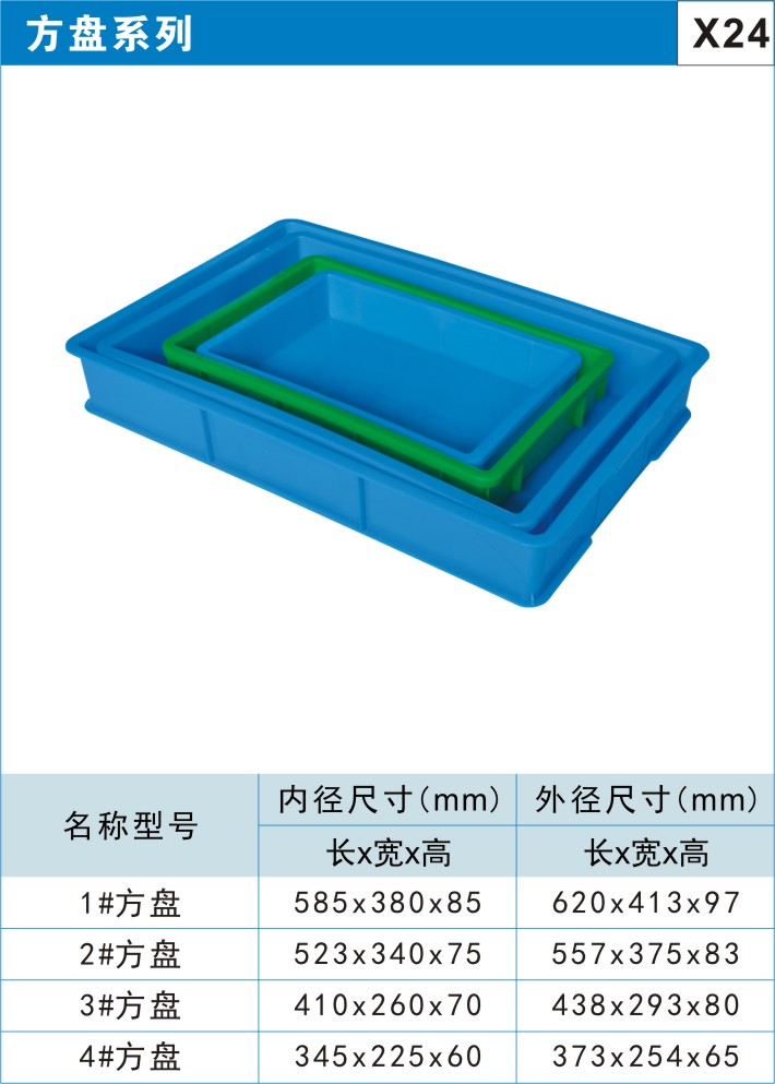 塑料周转箱方盘系列